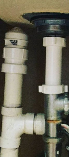 Leaking sink & waste repair after